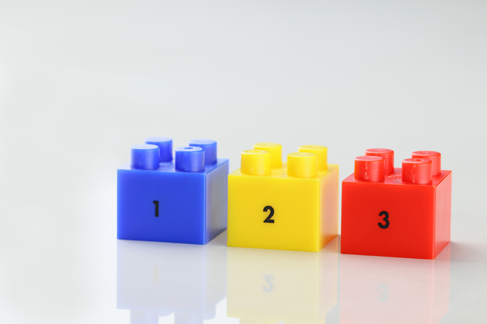 １，２，３のステップ